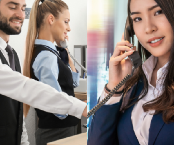 Relation client téléphone et physique en anglais